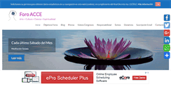 Desktop Screenshot of foroacce.com